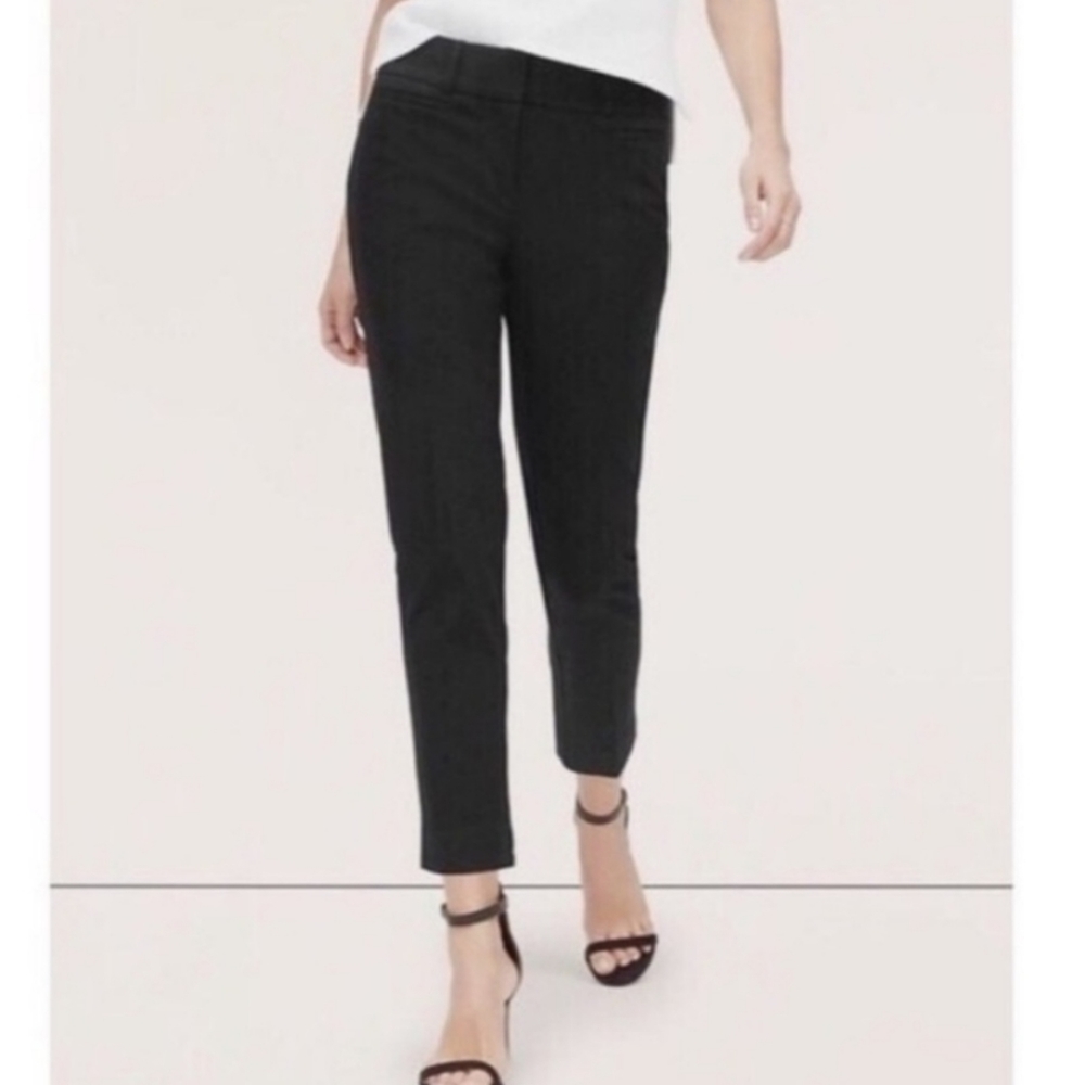 LOFT Marisa Black Trouser Pant